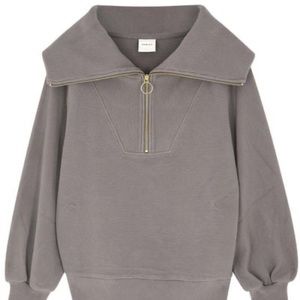 Varley Vines Ottoman Half Zip Sweatshirt Small